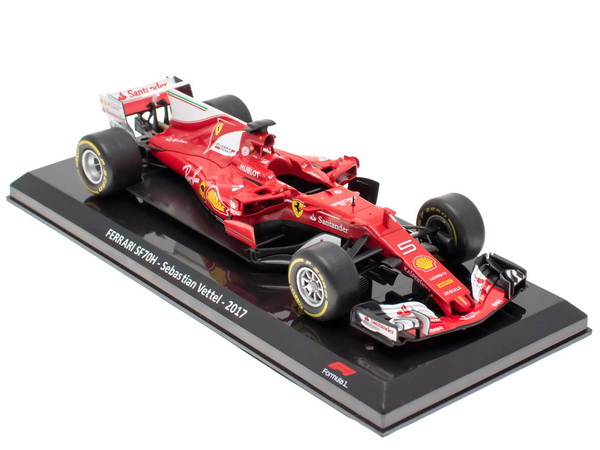FERRARI SF70H #5 "Scuderia Ferrari" Sebastian Vettel победитель Monaco GP 2017 24FOR009 Модель 1:24